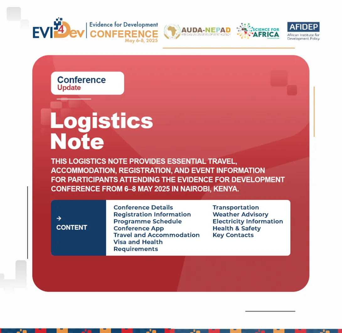 LOGISTICS NOTE